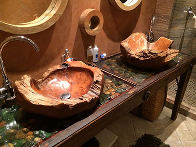 Moroccan bathroom