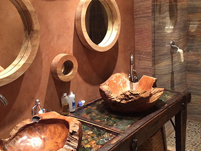 Moroccan bathroom
